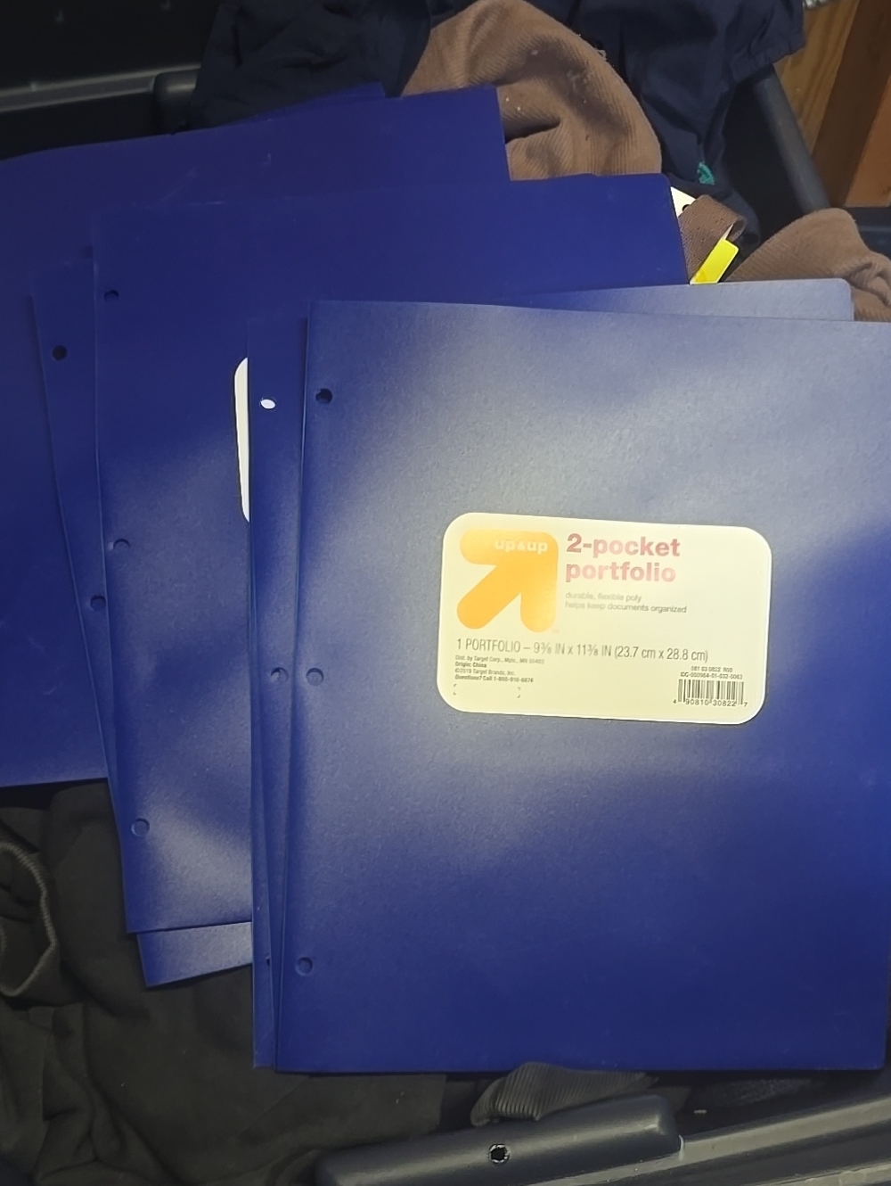 โค๏ธ10/$13 New Blue 10 Folders